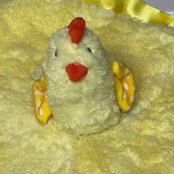 Cloud Island Baby Lovey Security Blanket Chick Plush 14"x14" - Picture 2 of 11